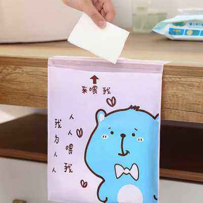 新品家用N车载垃圾袋车上清洁粘贴式一次性车载垃T圾桶可爱车内汽