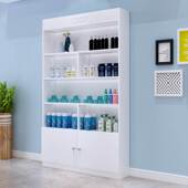 极速精品超市展示柜货柜展u柜货架展架隔断陈列柜烟酒柜饰品柜化