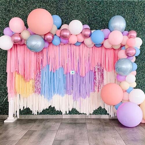 新品New Unicorn Party Rainbow Tel Party Decoration BirZthday