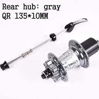 极速厂促新品新款花鼓爪响培林登山E自行车花鼓快拆桶轴孔更多零