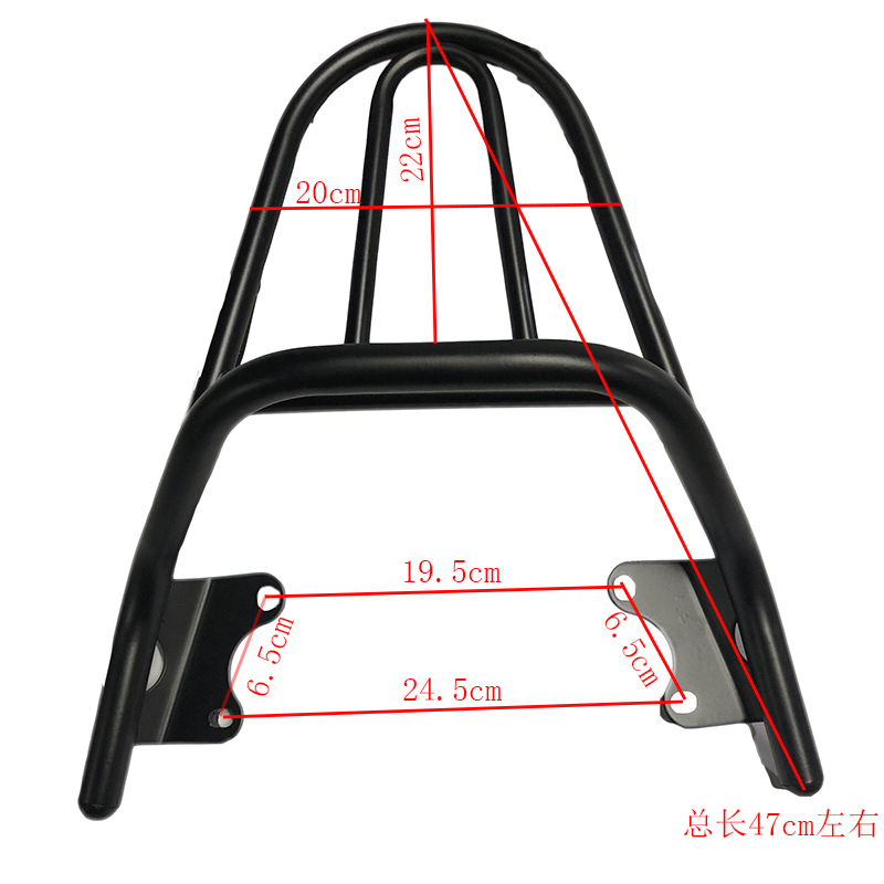 极速林海新雅格110林n海CUXI100酷奇110酷喜摩托车S9后货架后尾箱