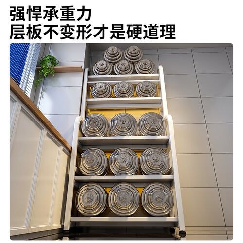 新品厨房置物架多层收纳架多功能微F波炉烤箱锅具储物架落地调料