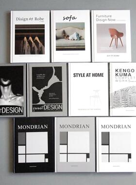 27CM样板房装饰真书 彩色内页可翻页装饰书 卖场道具书摆件饰品