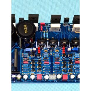 K30场效应管高保真发热级功放板成品板已经过测试（可调a级a级）