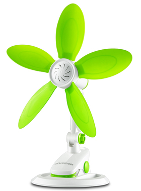 ZOLEE/中联 FF01-33夹扇柔软5叶学生儿童迷你安全桌夹电风扇330mm