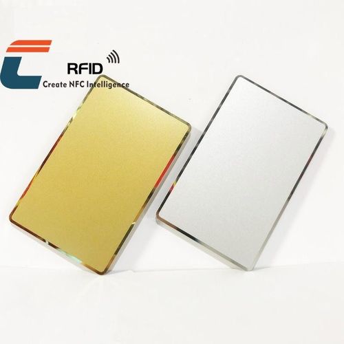 彩色不锈钢镜面NFC电子名片金属名片空白卡片215感应智能名片