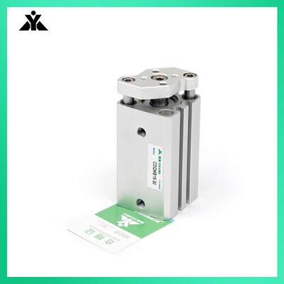 CDQMA16/CQMA16/CDQMB16/CQMB16-5-10-15-20-25-30带导杆挡板气缸