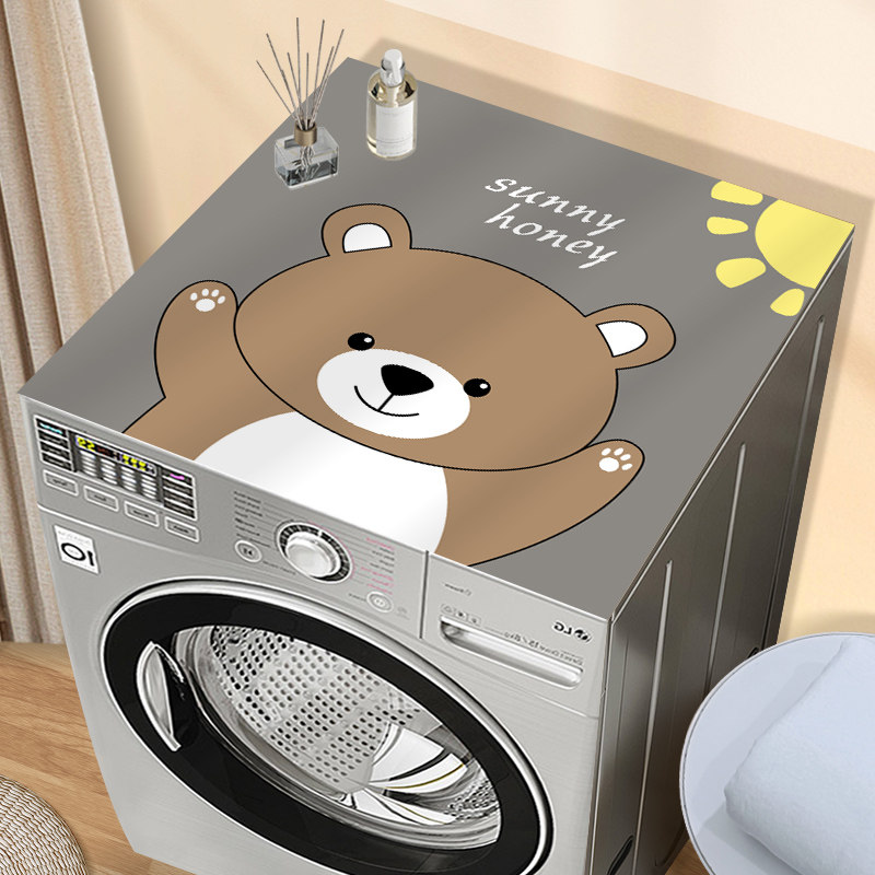 速发免筒洗全机盖垫防晒罩衣自动冰箱防尘盖布防水滚洗皮革洗衣机