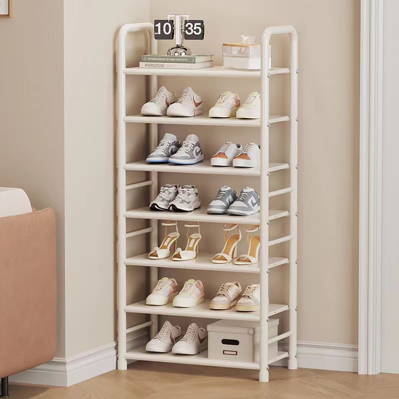 速发简易鞋架家用舍户门口神窄鞋架子收纳小器房宿入多层小型鞋柜