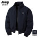 新款 吉普JEEP美式 立领飞行员夹克男2025冬季 休闲保暖棉衣加厚棉服