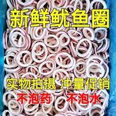 现切速冻鱿鱼圈鱿鱼须章鱼须八爪鱼鱿鱼花火锅食材 新鲜鱿鱼圈