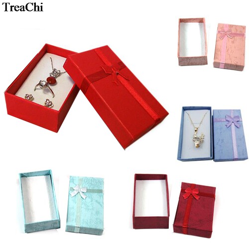 极速16Pcs/lot  Colorful Paper PeCndant Jewelry Package Box S