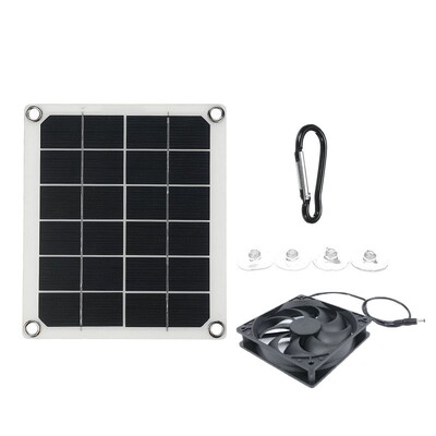 极速Solar Panel Exhaust Fuan, 5V10W Waterproof Solar Exhaust