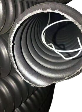 极速黑色ape碳素波纹管25地埋穿线管路灯预埋管3240506580单壁螺