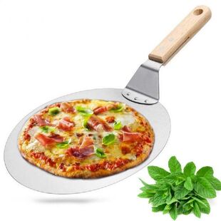 新品Anati-scald Pizza Spatula Wooden Handle Pizza Shovel
