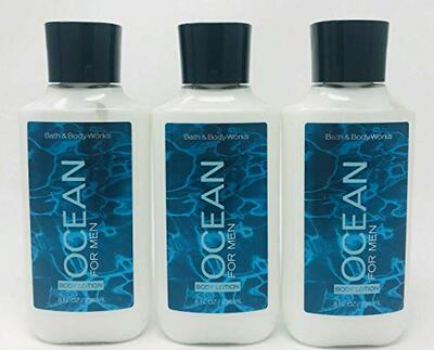 新品Lot of 3 Bath & Body Works Ocean for Men BodyT Lotion 8