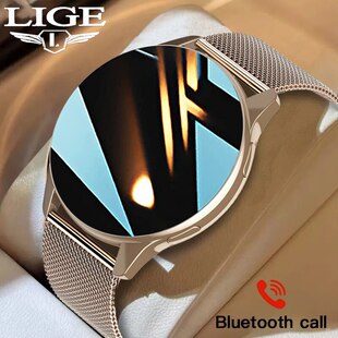 新品LIGE-relgio inteligente para homeKns e mulheres, IP67