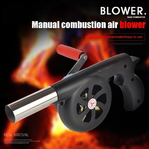 极速Outdoor Fan Air Bqlower Handheld Barbecue Air Blower Man