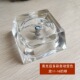 极速天然人造水晶球底o座水晶凹底梯形玻璃金属方块圆球方体小摆