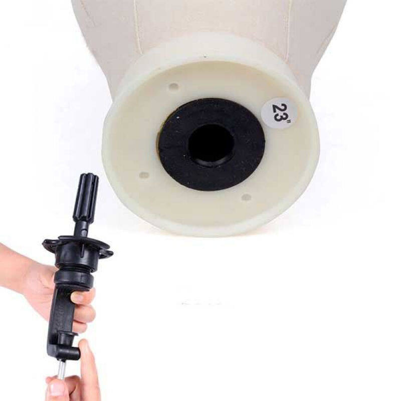 极速包布头模假发支架整理假发造型可插针勾发专用V模特帆布头假