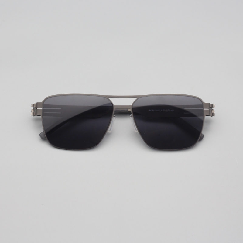 新款无螺丝全拆卸超轻太阳镜德国设计配近视有度数墨镜偏光ELIAS