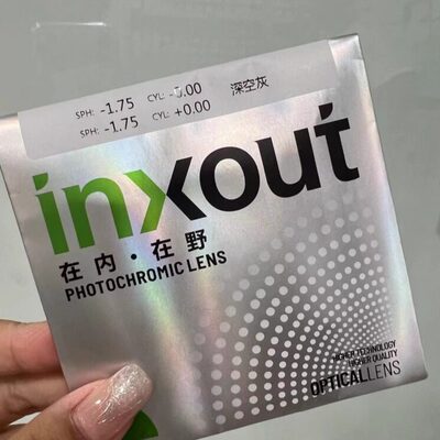 正品INXOUT在内在野全真镜片CBX