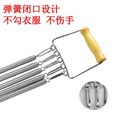 弹簧拉力器仰卧起坐男多功能家用