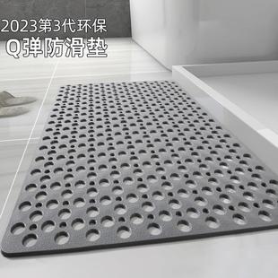日本高级感防滑垫浴室淋浴洗澡隔水地垫卫生间厕所脚垫老人防摔垫