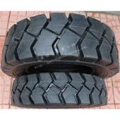 鼎信实心叉车轮胎 充气重型轮胎700 菱形花纹轮胎 卡车载重轮胎