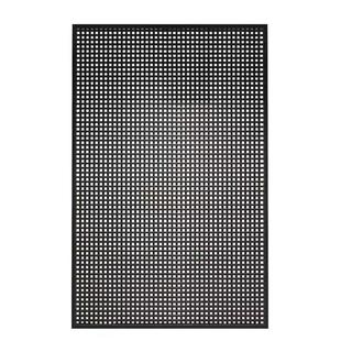 简单的十字格子格栅屏风隔断客厅办公室屏风餐厅入口中空装饰背景