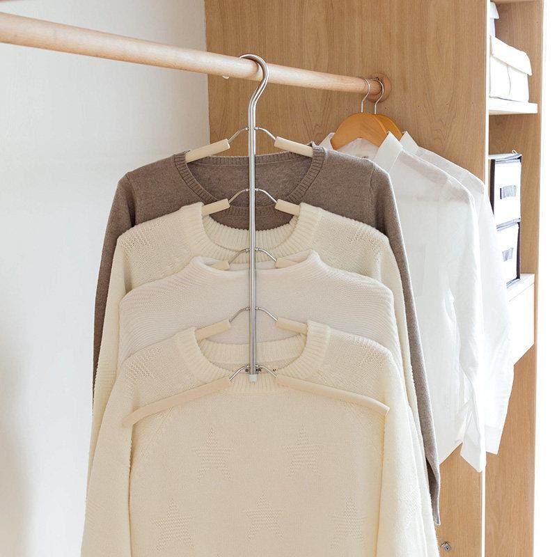 梦思纳 海绵防滑衣架多层衣架子 家用衣柜多功能衣撑省空间挂衣架,收纳整理,塑料衣架,淘宝优惠券,粉丝福利购,淘宝优惠卷