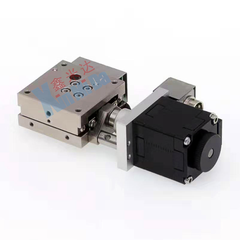 极速工厂售直线导轨电n动十字丝杆滑台XMBS415自动微调位移模组滑