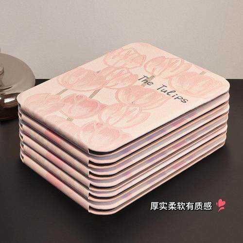 郁金香折叠镜子宿舍用办公室化妆镜随身便携梳妆镜台式桌面镜子厂