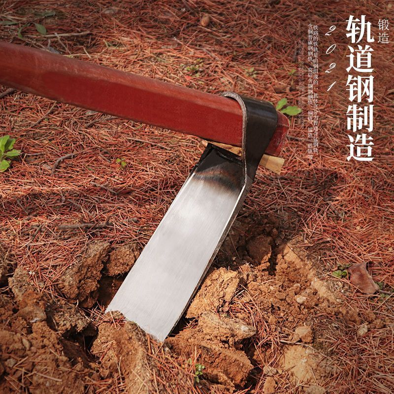 家用锄头除草农具农用工具大全木柄把老式多功能锻打刨其他