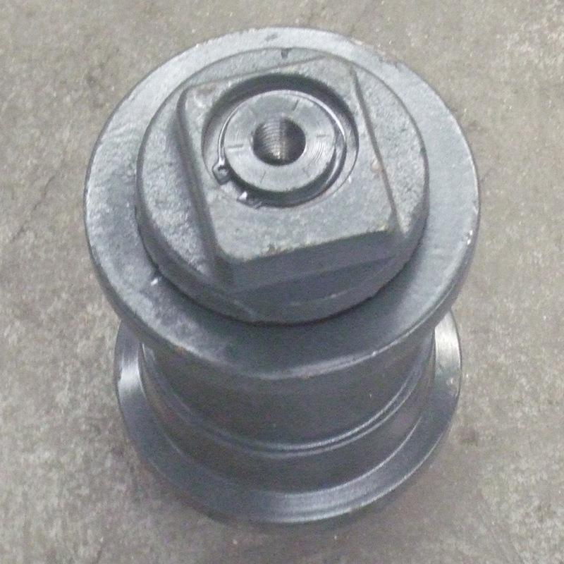 现代挖机四轮一带 现代-挖掘机-R55-5-支重轮 现代底盘件