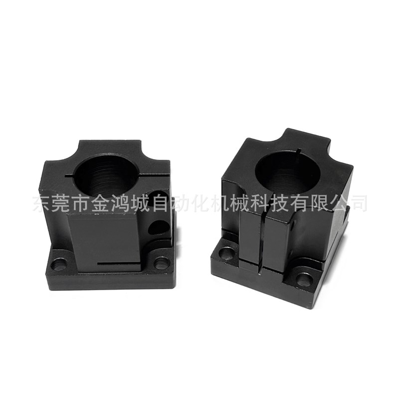 ZCD01底座 机构安装组件轴支座调整平台铝合金支架 ZCD18双孔底座