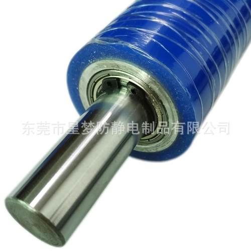 机用防静电滚轮矽胶机用粘尘滚生产厂家直销按样品图纸规格来做