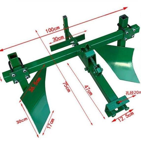 手扶起垄犁扶垄犁手扶犁扶垄起垄开沟打梗开沟机旋耕机后置犁懒人