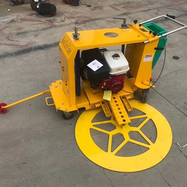 手推式小区切井盖切圆机 1m井盖切割机小区废旧井盖维修机