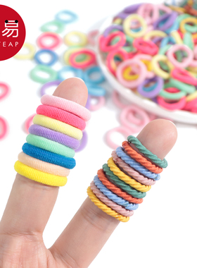儿童发圈A1pq801-宝宝橡皮筋儿童不伤发扎发头绳高弹性毛巾圈头绳