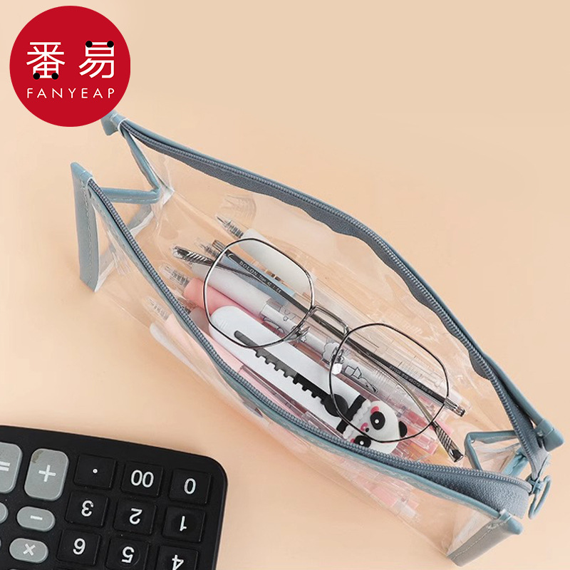笔袋AD1S242-简约铅笔袋大容量文具男女孩收纳袋学生袋考试文具