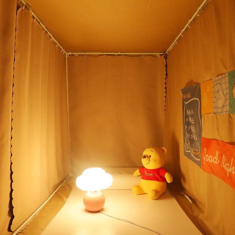 速发蚊布学生宿舍床帘一体式上铺遮光帐窗帘大学寝室床床0幔挡布