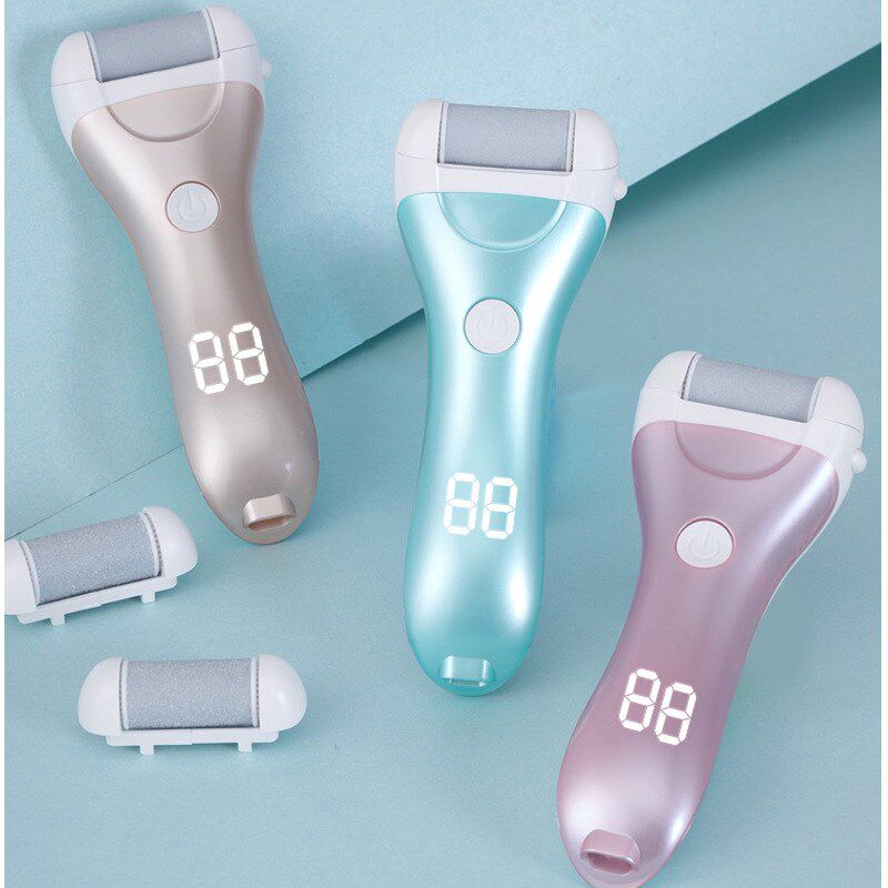 速发跨境新款电动数显磨脚器充电式磨皮去脚皮老脚修美脚修足机刀