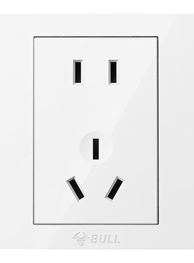 【官方旗舰】公牛g07斜五孔插座
