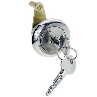 极速保险柜锁芯分体式十字钥匙锁头保险桌抽屉锁保密柜.保管箱锁