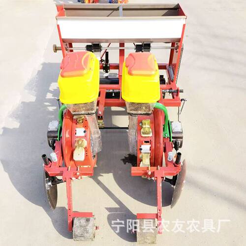 极速起垄播种f施肥滴灌All 鸭嘴式打孔播种机 玉米花生单粒点播机