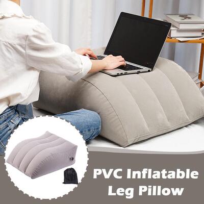 新品Inflatable Travelq Pillow Foot Rest Cushion Car Inflatab