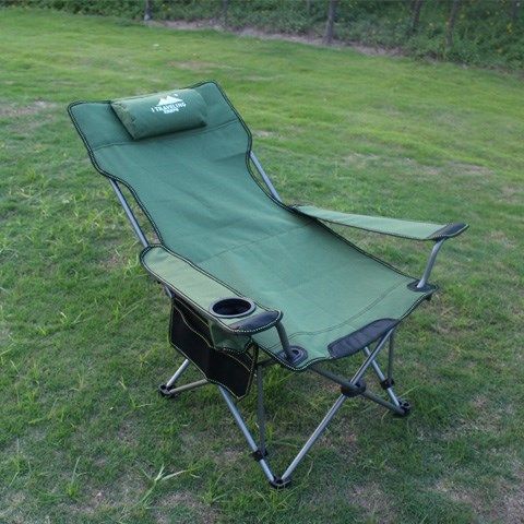 极速deck chair oumtdoor foldable beach camping fishing recli