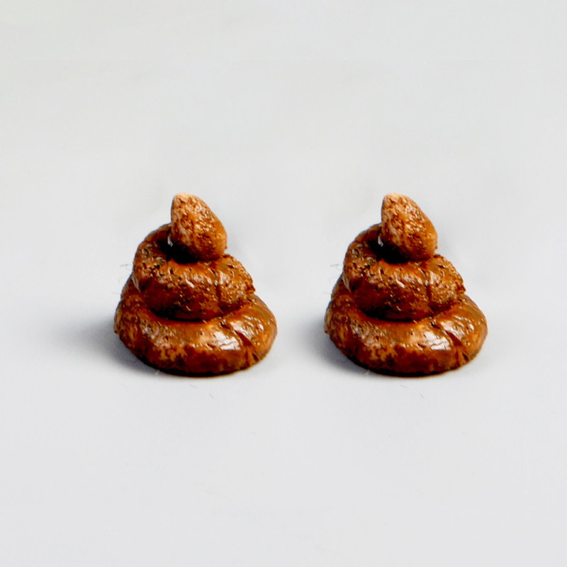 新品拉屎狗 狗屎摆件 迷你假粑粑 猫屎 汽车摆件装饰X内饰礼物网