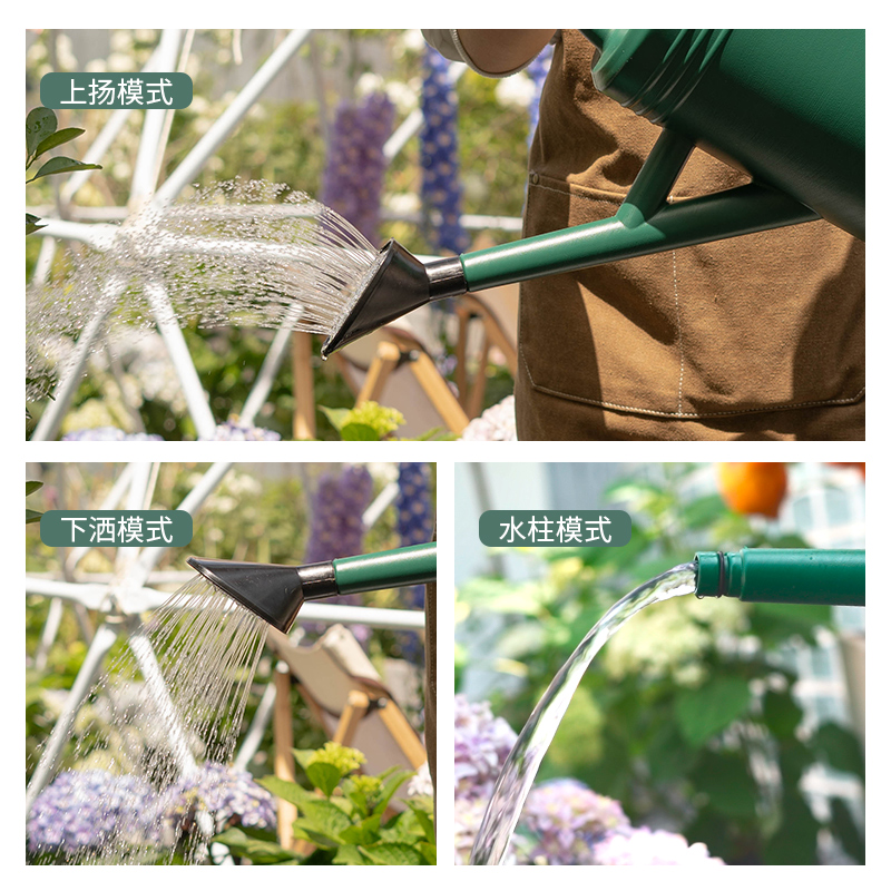 极速浇花水壶大容量m长嘴浇水壶浇菜家用园艺大号洒水壶种花神器